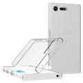 Soft TPU Transparent Protector Cover for Sony Xperia X Compact. 