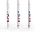 White, Silver,Golden Paint Marker For Permanent Car Tire Lettering Rubber Pack of 01 PCs. 
