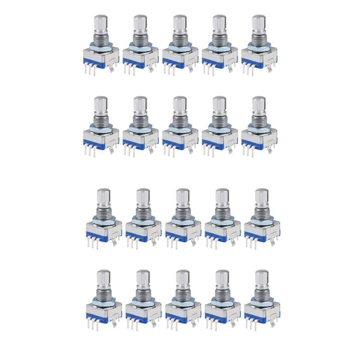 Rotary Encoder 5PCS 20 Position Incremental 360 Knob EC11 Arduino