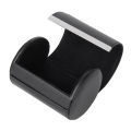 Black Necktie Neck Tie Storage Case Travel Gift Box Cylinder Shape. 