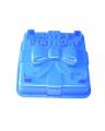 8" Silicone Square Cake Pan Happy Birthday Gift Box Mold. 