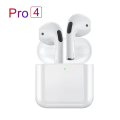 Air31 Wireless Headphones Pro 4 TWS Wireless Infurion Bluetooth Earbuds Bass Headset Air Pro 4 Sport Earpiece With Original Pro 6 Mic Mini Fone Earphone Stereo Sport Headset For Xiaomi Android Earbuds -White / Black. 
