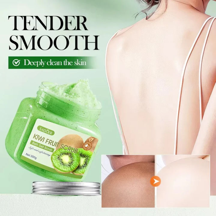 Kiwi%20Fruit%20Scrub%20Soft%20And%20Exfoliating%20Bath%20Salt%20Scrub%20350g%20-%20Image%203