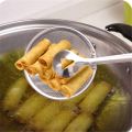 KLING Tongs 2 in 1 Fry Tool Filter Spoon Oil Fryer Chimta - Filter Spoon Frying Tongs Oil Spoon - Frying Strainer for Fried Food, Salad, BBQ - Multi-Functional Frying Tong with Strainer - Kitchen Tongs. 