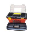 Plastic Tool Box,Portable Tray Toolbox Storage,Hardware Organizer for Home,Craftsman and Garage,Tough case with Handle and Locking. 