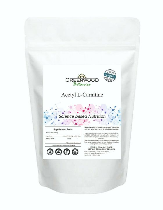 l-carnitine daraz Acetyl L- Carnitine Powder Greenwood Botanics 50 gm