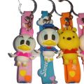 Super Cartoon Keychain with strap-Premium quality Silicon keychain. 