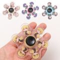 FENGLIN Gifts Fingertip Gyro Anime Fidget Spinners Fidget Toys Relief Stress Demon Slayer Mute for Kids Antistress. 