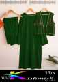 SALE ON NEW FANCY & STYLISH KISHMISH LULUSAR KOTI STYLE 3 PIECE SUIT. 