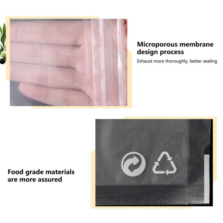Vacuum Sealer Bags Fresh-keeping High-Temperature Resistant Food Vacuum Sealer Bags