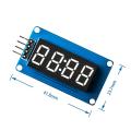 TM1637 LED Display Module For Arduino 7 Segment 4 Bits 0.36 Inch Clock RED Anode Digital Tube Four Serial Driver Board Pack. 