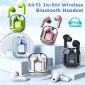 Air13 Transparent Wireless Earphones – Sleek Design + Free Carry Pouch!. 