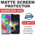 Samsung Galaxy A52 Ceremic Matte Protector /  Ceremic Matte Screen Protector Samsung Galaxy A52 / High Quality Matte Film Unbreakable Protector For Samsung Galaxy A52. 