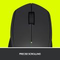 Logitech M280 : The Perfect Wireless Mouse for Office and Home Use + free Logitech mousepad | Logitech wireless mouse black for Pc Mac OS/Windows/Linux. 