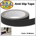 Anti Slip Tape 1 inch x 10Meters Self Adhesive Backed High Grip Antislip tape for stairs, Non Slip Safety Grip Tape, Safety Walk Slip Resistant Conformable Tape, Non Slip Safety Floor Steps, Anti-Skid Tape, 25.4mm Anti Slip Tape. 