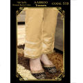 TROUSERS for Ladies-Summer Pure Breeza Cotton Paints-Trousers for Women Girls White & Black D519. 