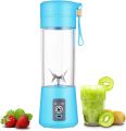 Juicer Blender 6 Blades USB Portable 380ml Mini Fruit Bottle by zayraz Juicer Small Blender Single Serve USB Rechargeable Cup Blender for Shakes and Food Grade Water Bottle Portable Fruit Juicer Machine. 