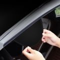 Large 4 Seasons Car Snow Shield Magnetic Thickened Windscreen Cover 170x118cm Anti-frost Sun Protection Half Car Cover. 