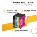 Hicorch T1285 Ink Cartridges Replacement for Epson T1281 T1282 T1283 T1284 Multipack Compatible with Epson Stylus SX235W SX425W SX130 SX125 S22 SX230 SX420W SX430W SX440W Office BX305FW,5-pack (2* T1281 Black , 1* T1282 Cyan , 1* T1283 Magenta , 1* T1284. 