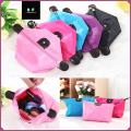 Cute Cosmetics bag Vanity Bag Makeup Pouch for her Waterproof Dompet zip pouch ladies purse. 