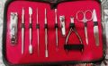 Beauty on the Go Portable Travel Manicure Pedicure Kit for Nails. 