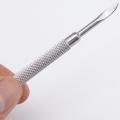 Stainless Steel Nail Pusher Tool Nail Cuticle Pusher Remover , Manicure/Pedicure Cuticle Pusher Scraper Tool. 