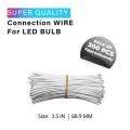 Heat-resistant Wire Bunch FOR LEDS Bulbs 9CM approximately 280 pieces. 