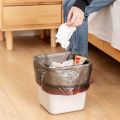 1 Roll Trash Bags Thicken Drawstring Garbage Bags Household Disposable Trash Pouch Kitchen Cleaning Waste Bag Waterproof Storage. 