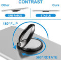 Ultra Thin Magnetic Phone Holder Mount Finger Ring Stand For Cell Phone Tablet. 