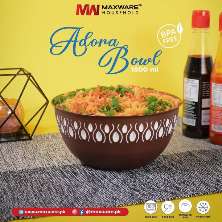 New unique design Adora Bowl plastic .