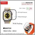 HD PMMA Protector for Apple Watch 8 Ultra 49mm Screen Polymer Ceramics Film For Apple Watch Series 8 Alumilum. 
