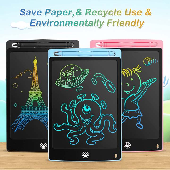 8.5%20inch%20LCD%20Drawing%20Tablet,%20Cimetech%20LCD%20Writing%20Tablet,%20Electronic%20Digital%20Writing%20&Colorful%20Screen%20Doodle%20Board%20Gift%20for%20Kids%20and%20Adults%20at%20Home,%20School%20and%20Office%20-%20Image%207