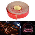 5cm X 150cm Red Safety Mark Reflective Tape Stickers Car Styling SelfAdhesive Warning Tape Automobiles Motorcycle Reflective Film. 