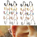 Earrings Anti-allergy Wear-resistant Stainless Steel Ear Studs. 