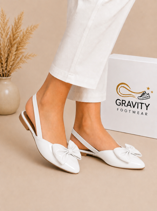 Gravity%20Footwear%20Women's%20Bow%20Pointed%20Toe%20Slingback%20Flats%20%7C%20Stylish%20Ladies%20Pumps%20%7C%20Comfortable%20Flat%20Shoes%20%7C%20Casual%20Party%20Wear%20Pumps%20%7C%20Soft%20Cushion%20Ladies%20Sandals%20%7C%20Fashion%20Footwear%20for%20Girls%20%7C%20Black,%20Beige%20&%20White%20-%20Image%206