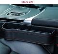 2 PC PU Leather Car Seat Gap Box Interior Seat Side Organizer Auto Seat Crevice Storage Munti-functional Pocket Box Auto Accessories  By Infinity Baazaar. 