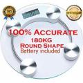 Digital Bathroom Weighing Scale Body Weight Machine 8 mm. 