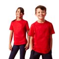 The HR Clothing Summer Plain Red T-shirt For Kids / Soft & Comfortable Round Neck Red T-shirt / Cotton Jersey T-shirt / Half Sleeve T-shirt For Kids. 