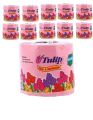 tulip pink toilet paper roll small pack of 10. 