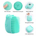 SP Dealz Silicone Bath Body Brush, Exfoliating Body Scrub Brush with Soap Dispenser, Ultra Soft Bath Sponge Shower Brush and Body Massager, Baby Shower Brush, Shampoo and Gel Dispenser. 
