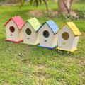 Bird House Set – 4 Pcs PVC Waterproof Outdoor Bird Nesting Boxes for Garden & Balcony. 