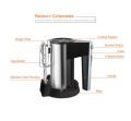 Silver Crest Hand Mixer Heavy Duty SC 8001. 
