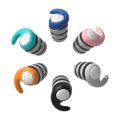 1 Pair Silicone Swimming Ear Plugs Canceling Noise 3 Layers Sleep Noise Ear Plug Reduction Soundproof for 5-12 Year Old Children. 
