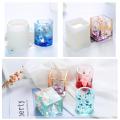 DIY Pot Silicone Mold, Cube and Cylinder Resin Molds, DIY Flower Pot Mold, Pen Holder mold, Planter Pot Mold. 