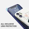 AMORVOR for Samsung Galaxy J7 Prime Back Cover Formula Rubik's Cube Side design Soft Case Liquid Silicone Phone Cases. 