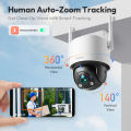 Botslab W317 3K 5MP Outdoor Camera, AI Supported, Two-Way Audio, 24/7 Color Photography, Auto People Tracking, Vehicle Protection, Parking Monitoring. 