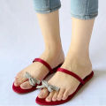 Stylish Butterfly Kolhapuri Chappals for Women – Trendy Summer Flats for Casual Wear. 