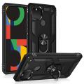 Google Pixel 5 Luxury Shock-Proof Armor Case With Car Ring Stand Cover Pixel 5. 