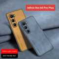 Infinix Hot 60 Pro Plus 4G Back Cover SheepSkin Leather with all Camera Protection with leather Shockproof Phone Case For Infinix Hot 60 Pro Plus 4G. 