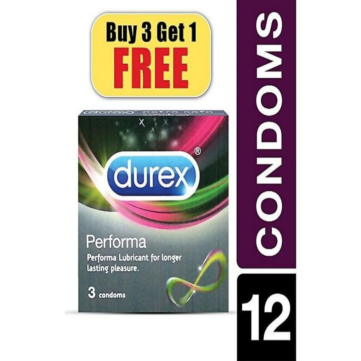 Durex - Performa Condoms Buy 3 Get 1 Free 3S Each